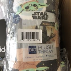 Star Wars Oversized Blanket New