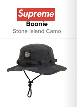 Supreme X Stone Island Boonie Black size S/M for Sale in Hialeah, FL -  OfferUp