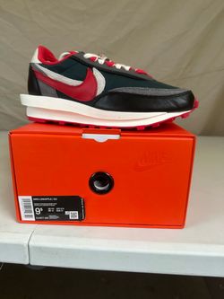 Nike LDWaffle Sacai Midnight Spruce University Red Size 9.5