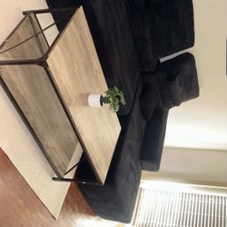 Wayfair Black Couch 