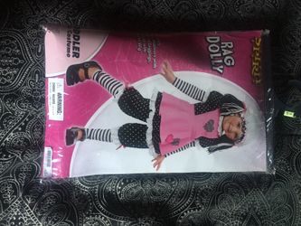 Rag doll costume 3t/4t