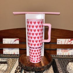 Simple Modern 40oz Trek Tumbler, Hearts