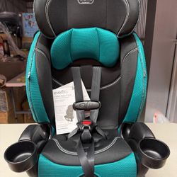 Evenflo Chase LX 2-in-1 Booster Car Seat Jubilee Green