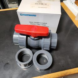 Hayward 2-inch True Union PVC Compact Ball Valve