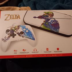 Wired Controller And Slim Case ZELDA