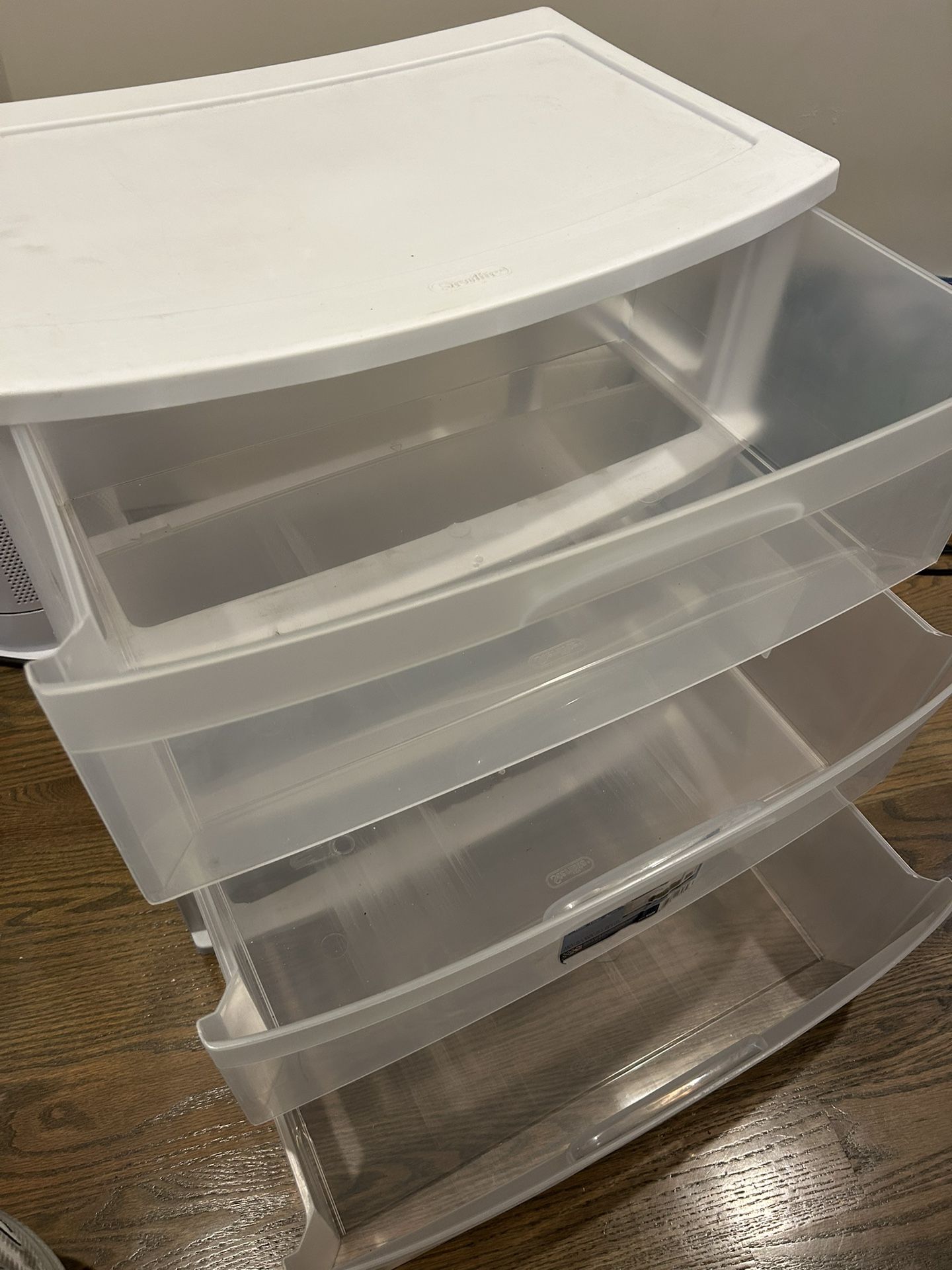 3 Piece Plastic drawer