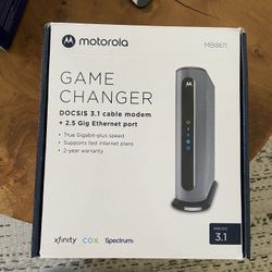 Motorola Gamechanger 3.1 Cable Modem