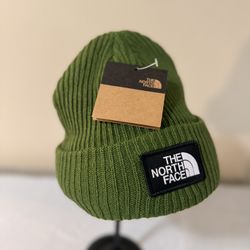 The Northface Green Beanie 