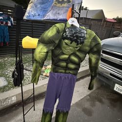 Hulk CUSTOME DISFRAZ - Like New - 15$ As Shown Halloween 🎃