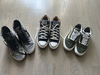 Vans & Converse Shoes - Size 7 Men’s/Size 8.5 Women’s (GREAT CONDITION!!!!!)