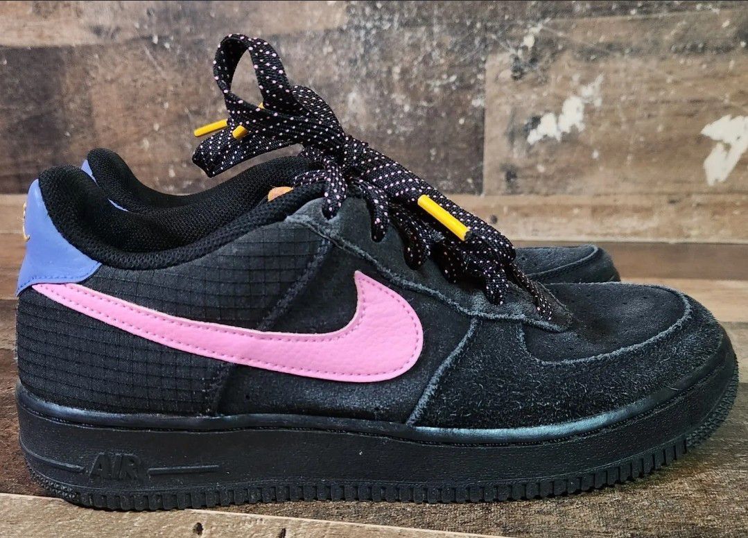 Nike Air Force 1 Womens Shoes Size 7Y 'Black Magic Flamingo' LV8 2 GS  CN5710-001 for Sale in Fresno, CA - OfferUp