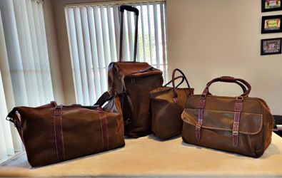 Brown Travel Set