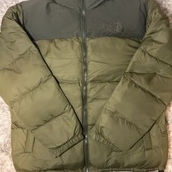 Size XL - The North Face 600 Nuptse Puffer Olive Green