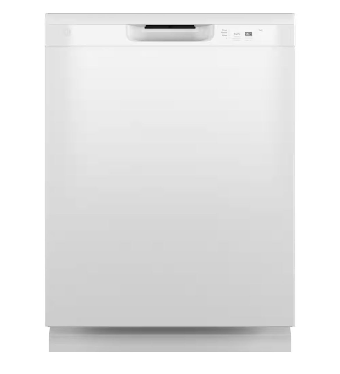 GE 24 in. Built-In Tall Tub Front Control Dishwasher in White with Sanitize, Dry Boost, 55 dBA