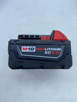 Milwaukee 18v 5.0 ah Battery