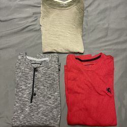 Men’s (3) Express Henley’s - Size Small