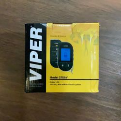 Viper 5706V Security and Remote Start System. 2-Way LCD