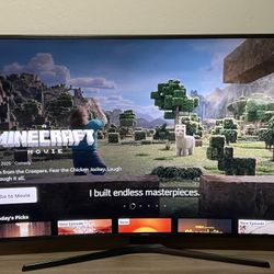  Samsung 55” 4K Ultra HD TV