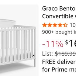 Brand Graco crib only new hardly used once