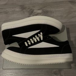 Black Rick Owen Vans