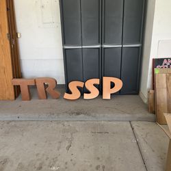 Copper Signage Letters