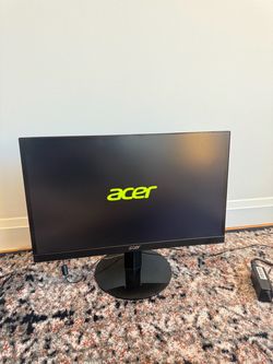 Acer 21.5 Inch Full HD IPS Ultra-Thin Zero Frame Computer Monitor (HDMI + VGA)