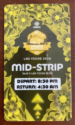 EDC Midstrip Premier Shuttle Pass