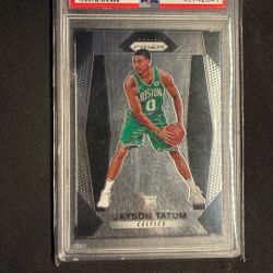 Jayson Tatum 2017 Prizm Rookie PSA 9