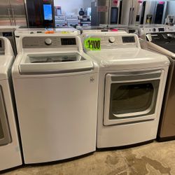 ‼️LG TOP LOADERS WASHER AND GAS DRYER SET‼️ 
