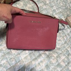 Pink Mk Crossbody