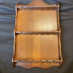 Medium Wooden Spoon Rack 