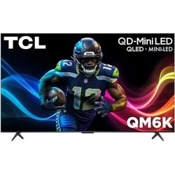 HUGE TV SALE! 55" TCL 4K QD-Mini LED HDR Smart 55QM63K