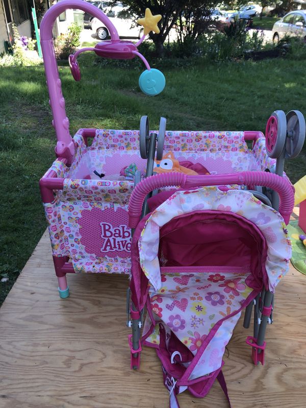 baby alive doll stroller toy