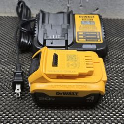 Dewalt  Battery  And  Charger 