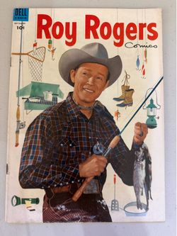 (1954) Dell Comics Roy Rogers Comics plus free (1958) Jim Bowie