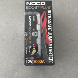 NOCO Boost Plus GB40 1000 Amp Portable Battery Jumper Starter