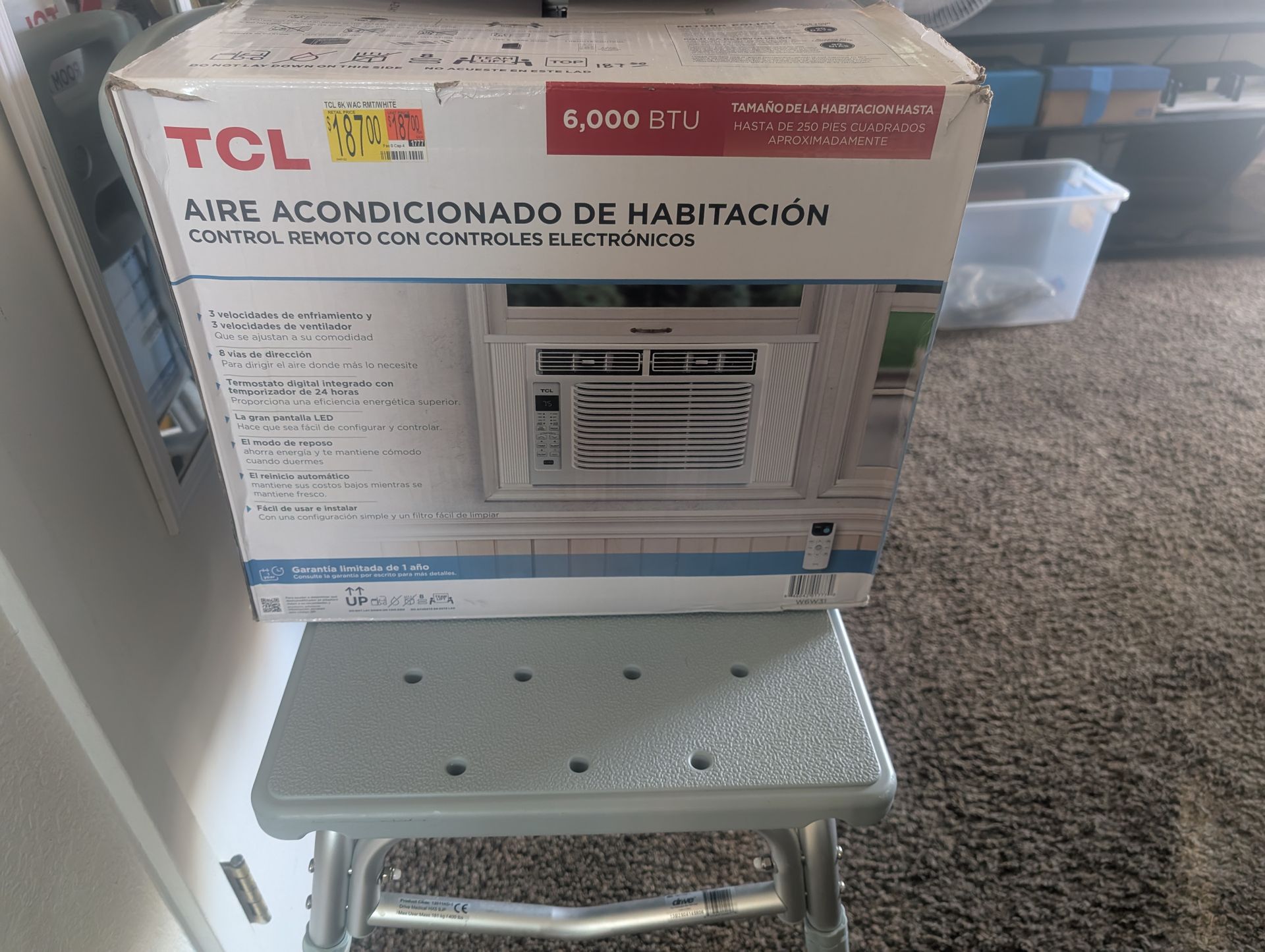 TLC 6,000 BTU AC
