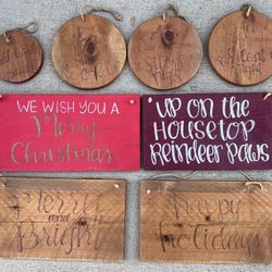 Custom Holiday Signs