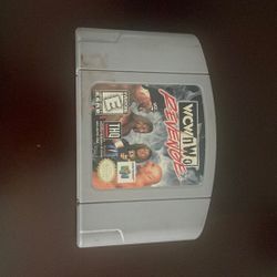 Nintendo Wcw/nwo Revenge N64 Game Wwe
