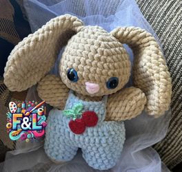 Handmade Crochet Bunny Rabbit 