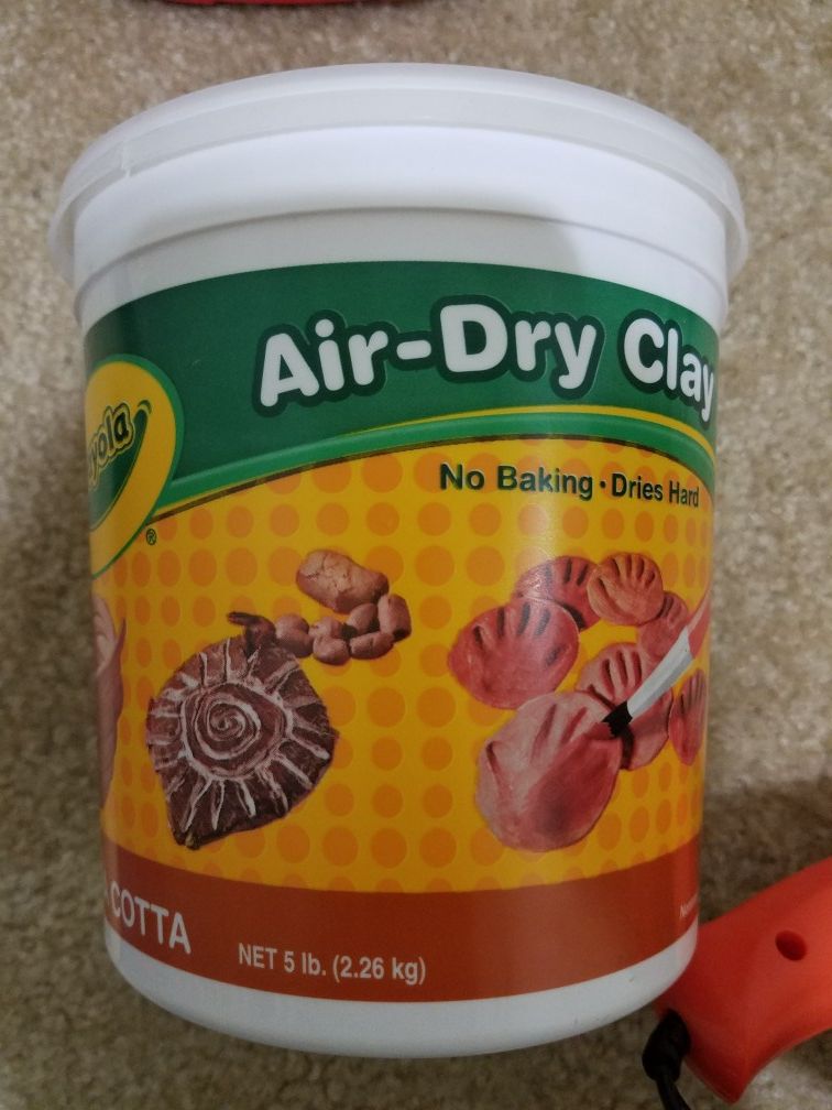 Air-Dry Clay Unopened Box