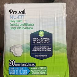 Adult Diapers Size Large 
