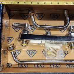 T&S Commercial Faucet B-1120-LN with 6” and 14” Nozzles: 6”- 059X-A22, 14”- 063X-A22 (New)

