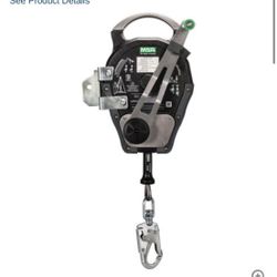 MSA Self retracting lanyard w/ emergency rescuer