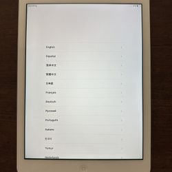 iPad Air White WiFi + Cellular 32GB with Case (cover) and Box