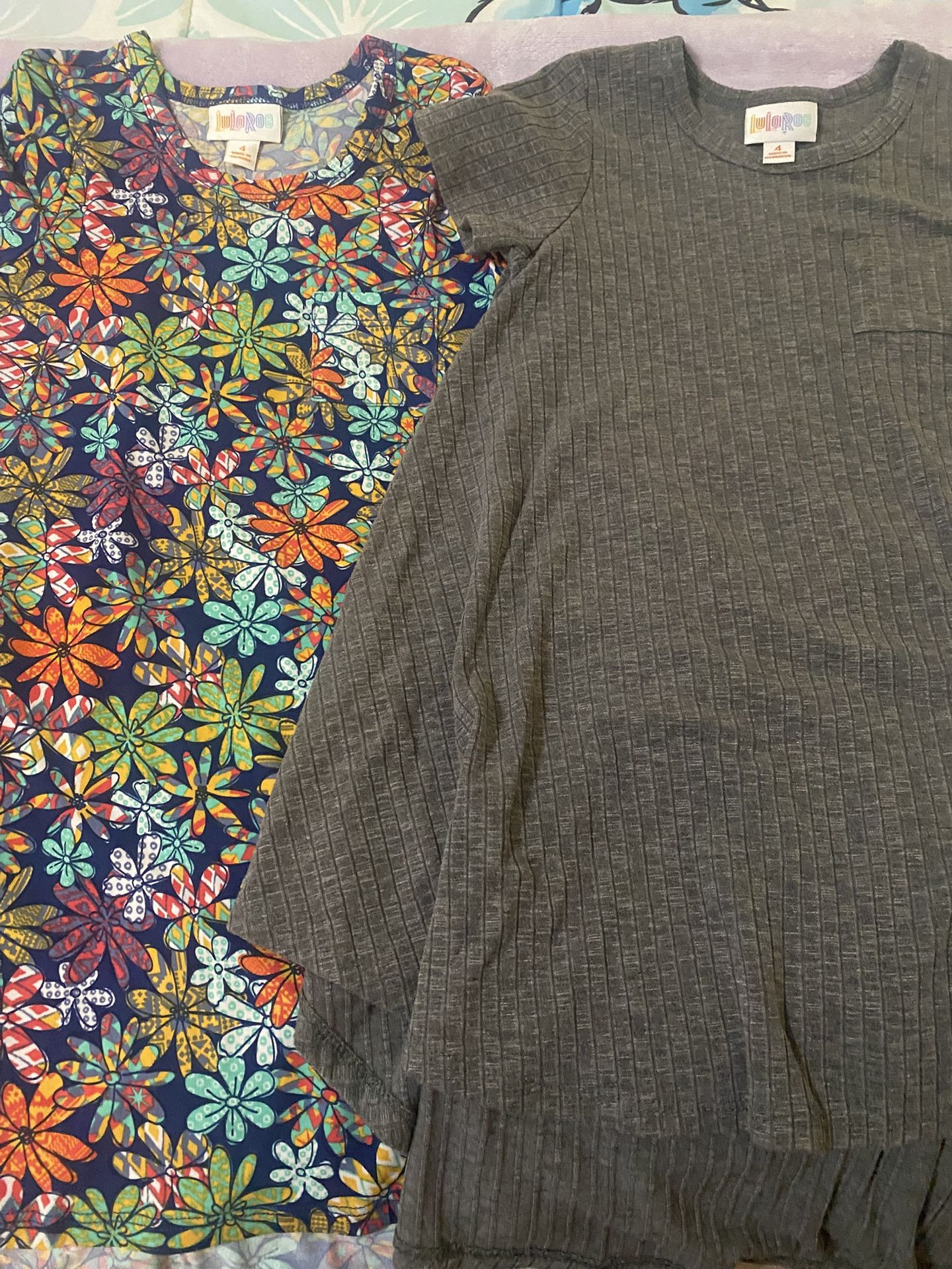 Girls Lularoe Dresses (size 4)