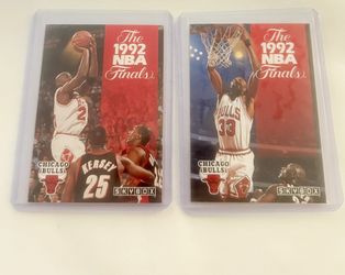Skybox I992 Chicago Bulls Jordan/ Pippen Cards
