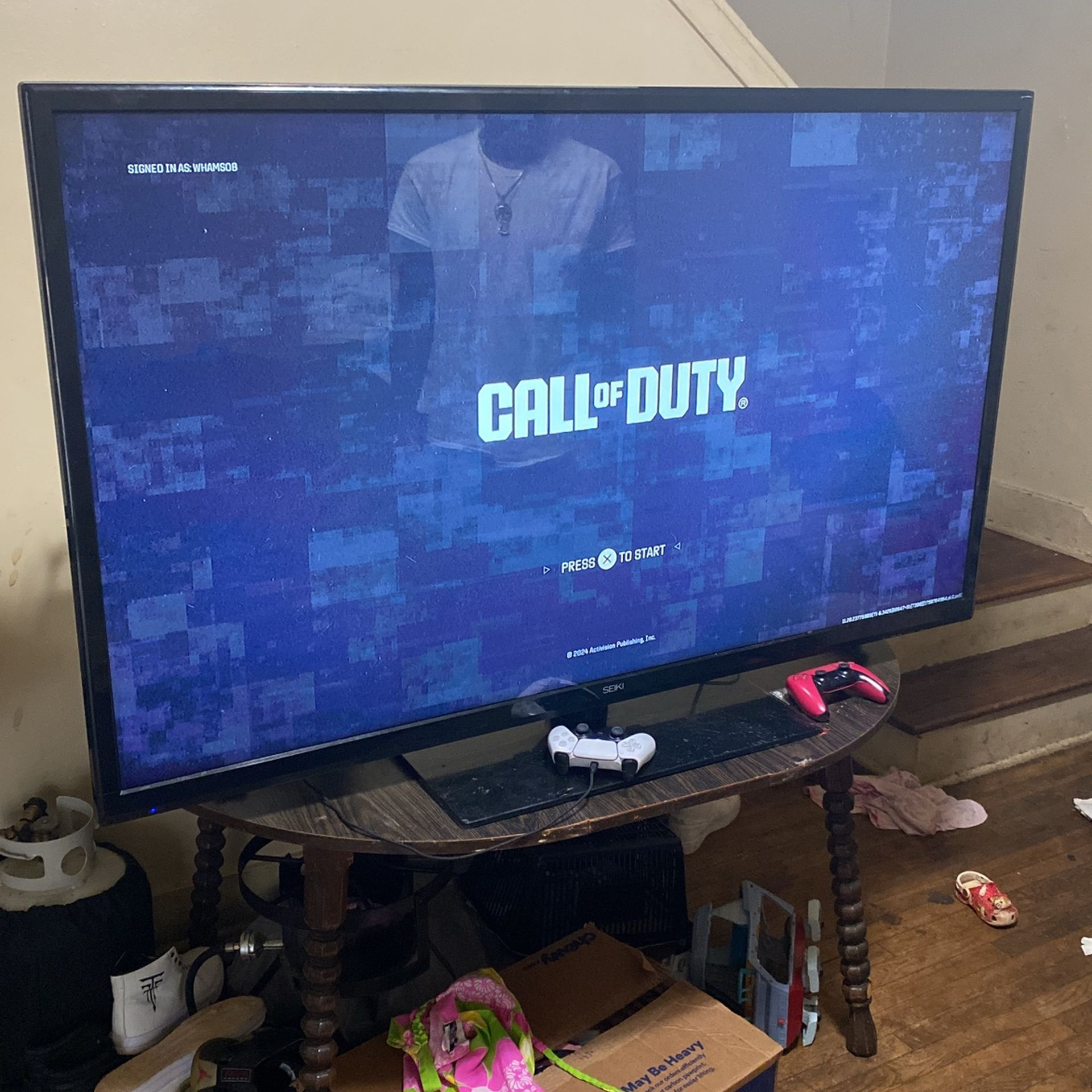 75 Inch Seiki Flatscreen Tv