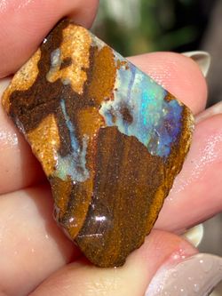 Beautiful 43ct Australian Boulder Opal RoughSpecimen P