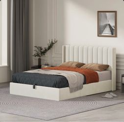 Lift-up Storage Platform Bed